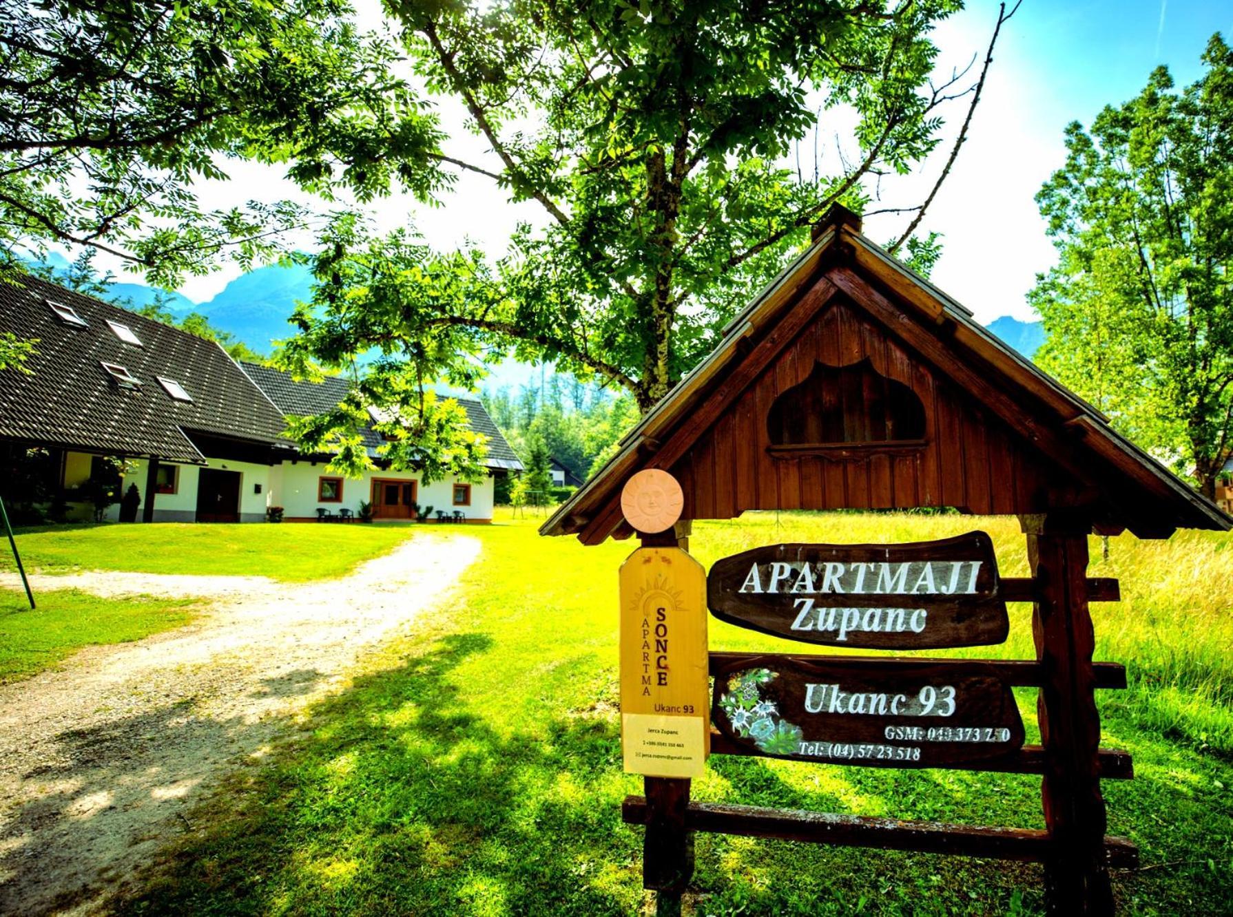 Apartmaji Zupanc Ivanka Bohinj Exterior foto